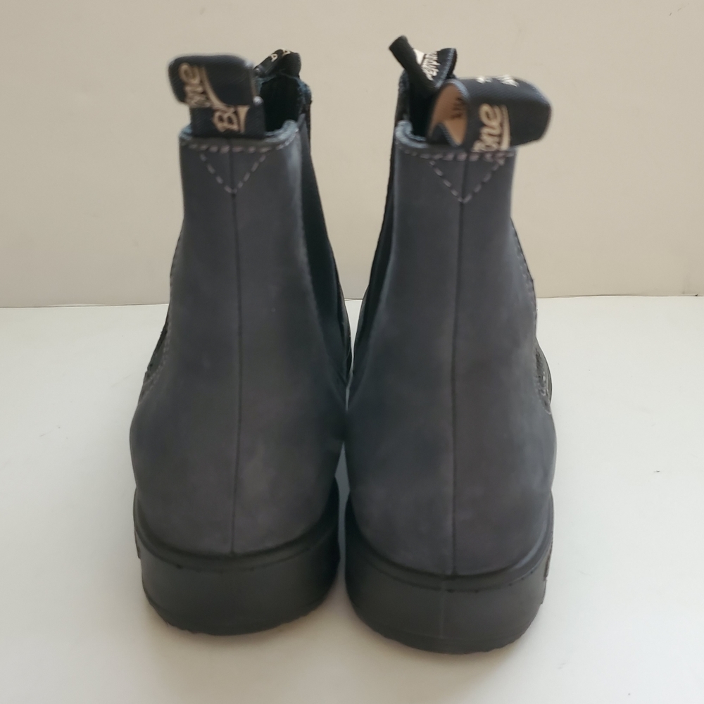 New Blundstone 1630 Rustic Black Chelsea Boots - Picture 6 of 7